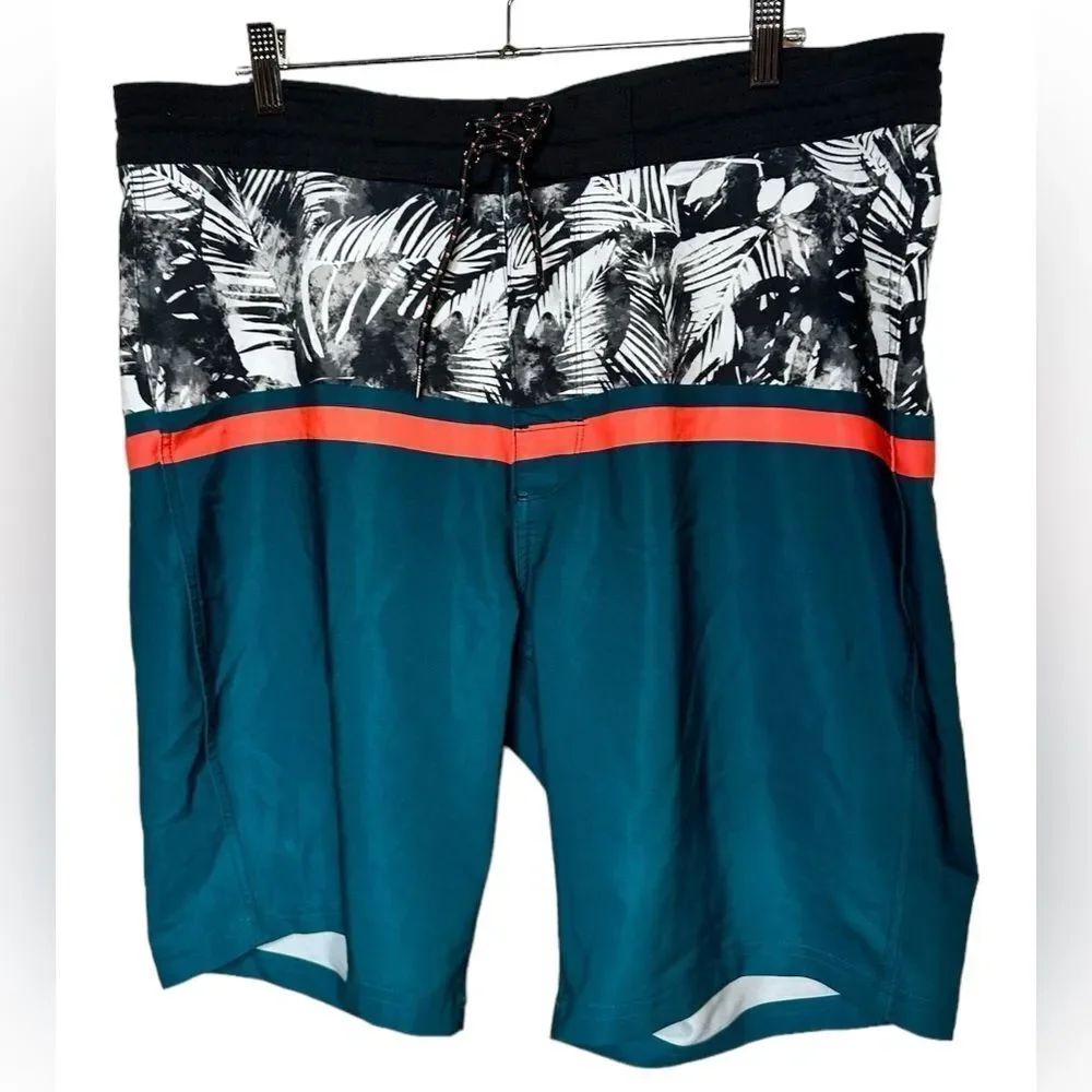Old Navy Teal Board Shorts size 36